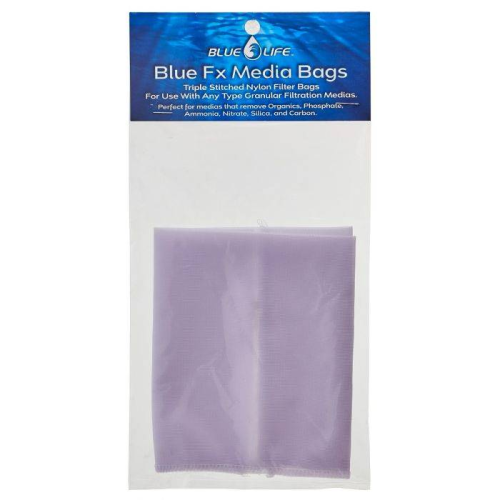 Blue Life Nylon Media Bags with Ties 6 Pack