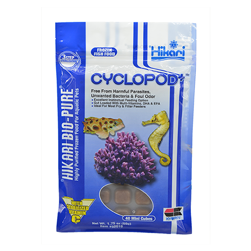 Hikari Frozen Medium Cube Cyclopod+ 1.75oz