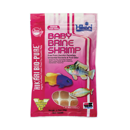 Hikari Frozen Cube Brine Shrimp Baby 1.75oz