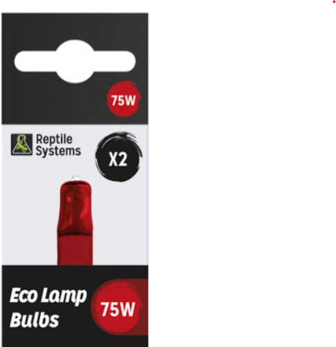 Dr Tim Eco Halogen Red Replacement Lamp 75W