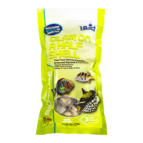 Hikari Frozen Flatback Clam On A Half Shell 6oz