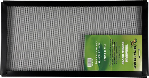Reptile Realm Terrarium Screen Cover TC-10 for 10gal