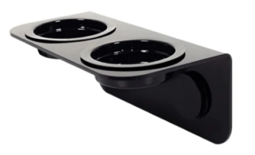 Reptizoo Double Magnetic Gecko Ledge Feeder