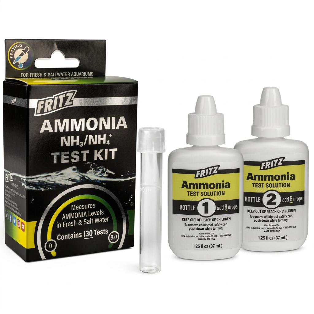 Fritz Ammonia Test Kit - 130 Tests