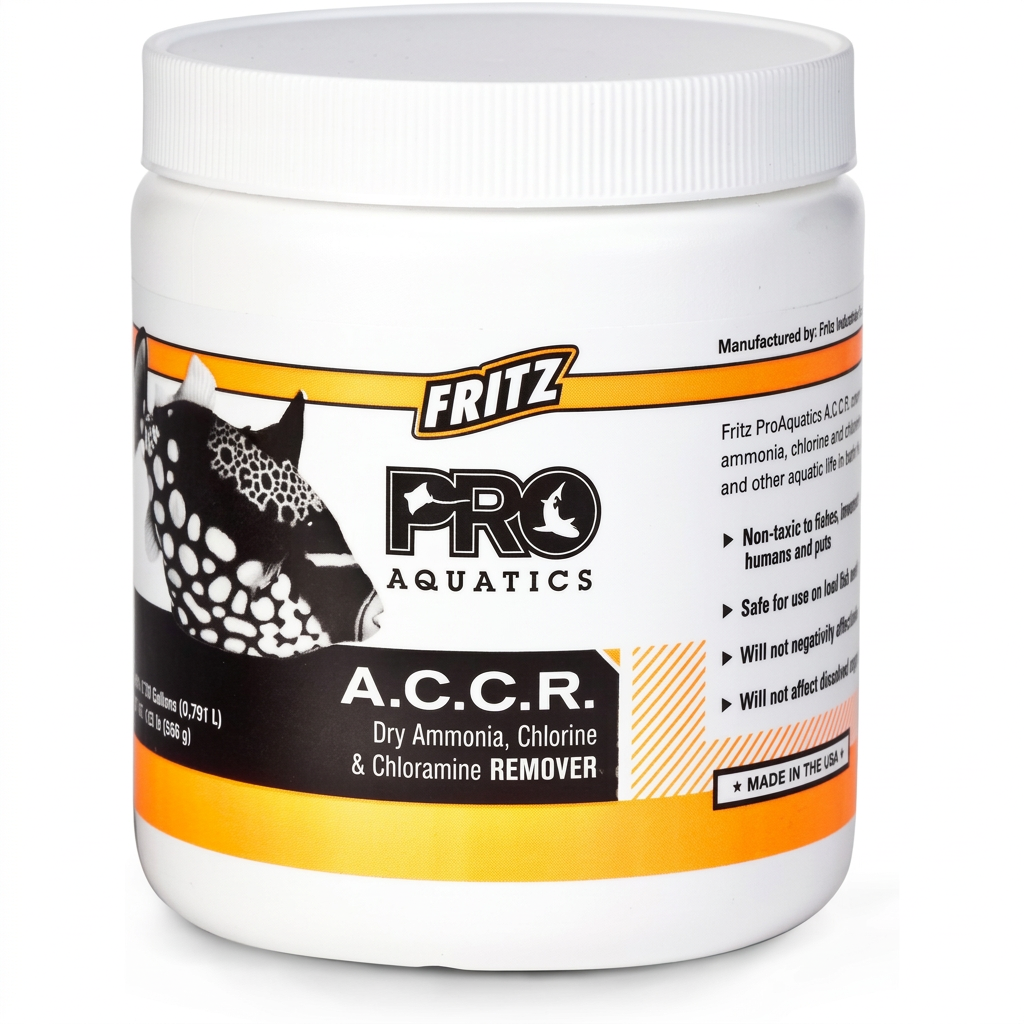 Fritz Concentrated Dry Ammonia, Chlorine and Chloramine Remover 1.25lb