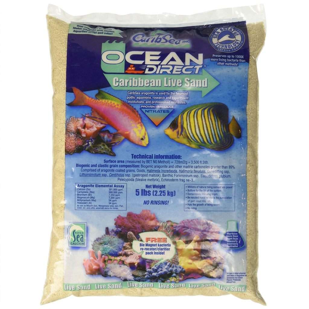 CaribSea Ocean Direct Live Aragonite 5lb