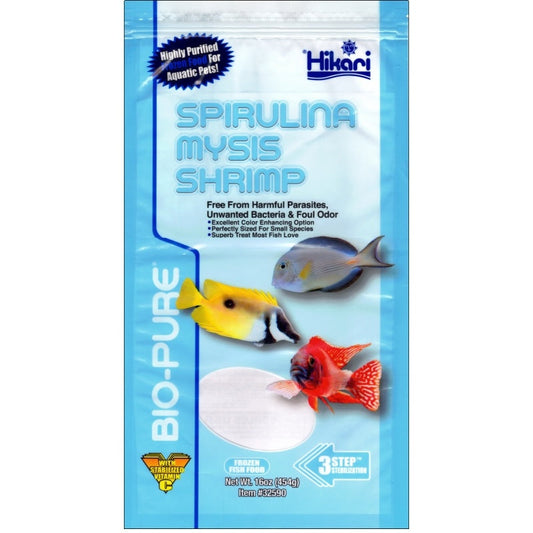 Hikari Frozen Spirulina Mysis Shrimp 16oz