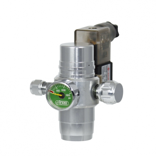 ISTA Single Gauge CO2 Pressure Reduced Controller for Disposable Cylinder