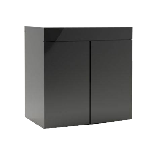 JBJ 65Gal Cabinet Stand - Black High Gloss 36" Tall