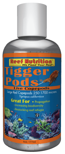 Reef Nutrition Tigger Pods Live Copepods 6oz