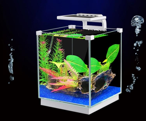 H2Pro 2.5 gal glass tank set Include Glass Top