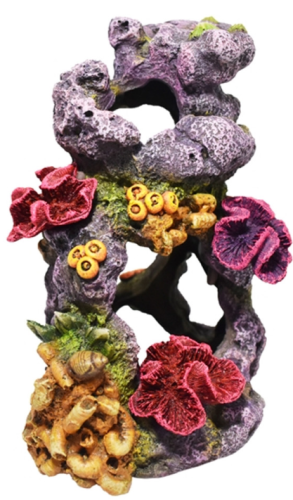 Hikari AS Resin Rock and Coral Swim Through 7.5"