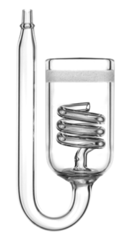 Seachem Glass Bubble Counting Spiral Diffuser - Pollen 23mm Disc