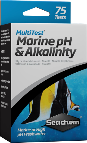Seachem MultiTest: pH & Alkalinity 75 Tests
