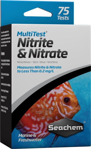Seachem MultiTest: Nitrite & Nitrate 75 Tests