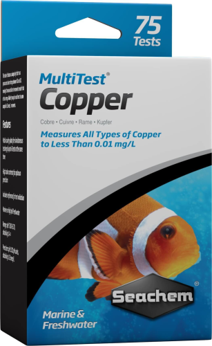 Seachem MultiTest: Copper 75 Tests