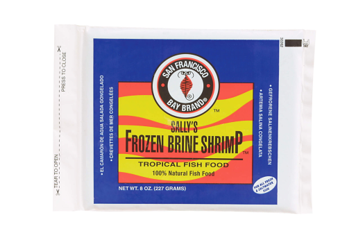 San Francisco Bay Frozen Brine Shrimp Flat 8oz
