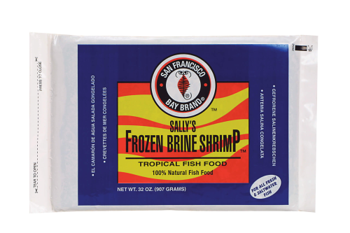 San Francisco Bay Frozen Brine Shrimp Flat 32oz