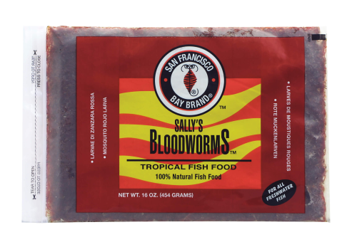 San Francisco Bay Frozen Bloodworms Flatpak 16oz