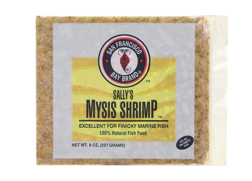 San Francisco Bay Frozen Mysis Shrimp Flatpak 8oz
