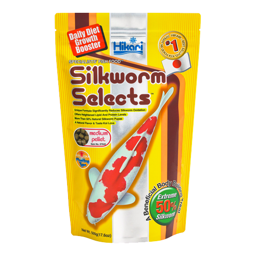 Hikari Koi Silkworm Selects Medium 17.6oz