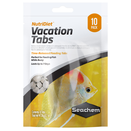 Seachem NutriDiet Vacation Tabs 10pk