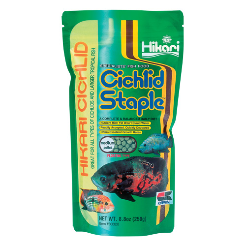 Hikari Cichlid Staple Md 8.8oz