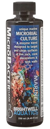 Brightwell Aquatics MicroBacterClean 250ml (BACCL250) - Microbial Culture & Enzyme Blend