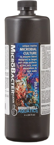 Brightwell Aquatics MicroBacterClean 1L (BACCL1L) - Microbial Culture & Enzyme Blend