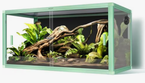 Reptizoo TSL Lightweight Eco Composite Reptile Terrarium 47.2"x17.7"x17.7"