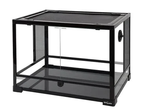 Reptizoo Reptile Glass Terrariums Hinge Door (RK0107), 23.6"x17.7"x17.7"