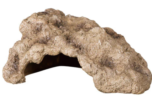 Reptizoo Hide Cave Corner Large 11.2"x7.9"x5.3"