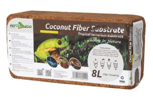 Reptizoo Compressed Coco Brick 650g, 8L