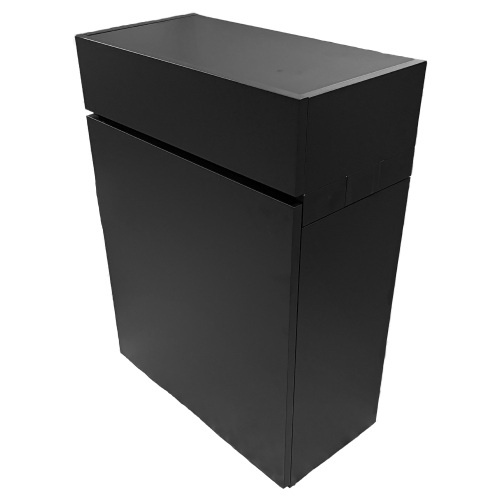 H2Pro Black Wooden Stand Fully Assembled (17.7"x17.7"x31.5"H)