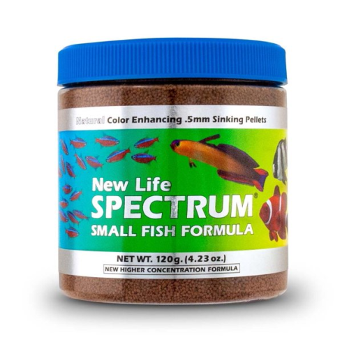 New Life Spectrium 120g Small Fish .5mm
