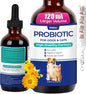 Wellix Cat Dog Constipation Relief Liquid 4 oz Probiotic Chicken Flavor