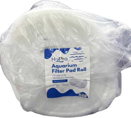 White Fine Filter Pad Roll 11.8" x 236" x 0.78"