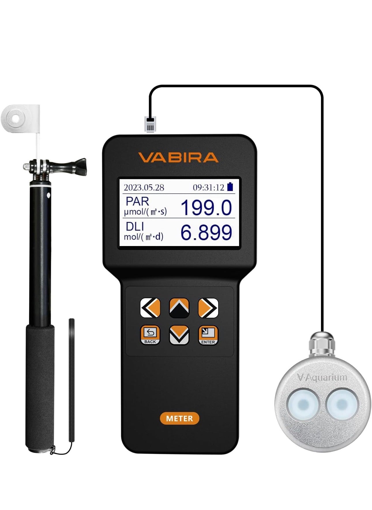VBR-Aqua IP68 PAR Meter Rental