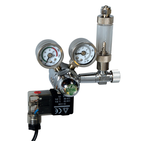 ISTA Twin Gauge CO2 Controller + Bubble Counter & Check Valve