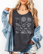 Seashell Lake Beach Comfort Colors Tank Top – Mountain Hiking Camping Vacation Nature Graphic