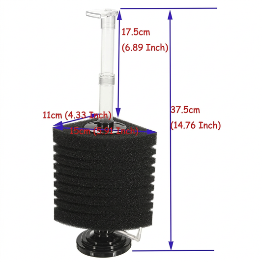 Xinyou Corner Sponge Filter - Large