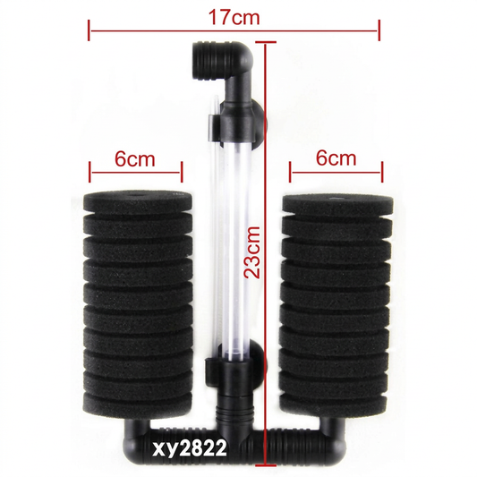 Xinyou Hang On Wall Double Sponge Filter Large
