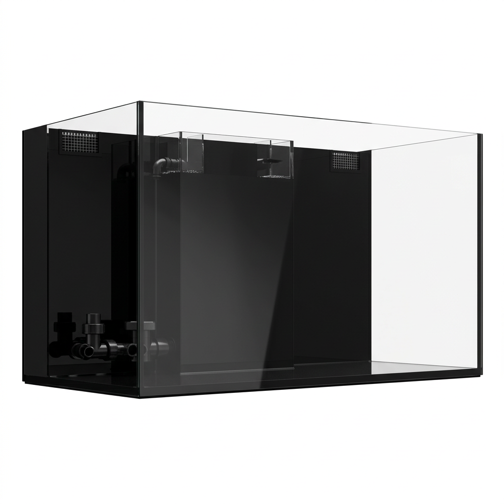 JBJ 45Gal Rimless Flat Planel - All In One Aquarium