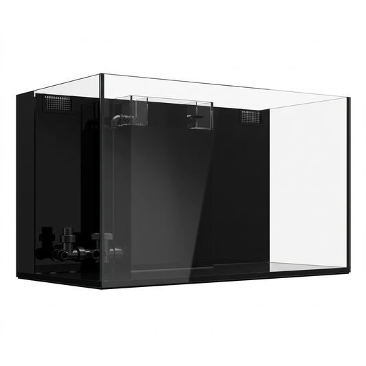 JBJ 45Gal Rimless Flat Planel - All In One Aquarium