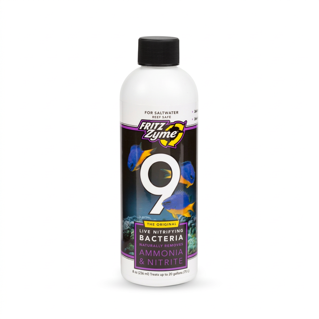 FritzZyme 9 Saltwater Nitrifying Bacteria 8oz
