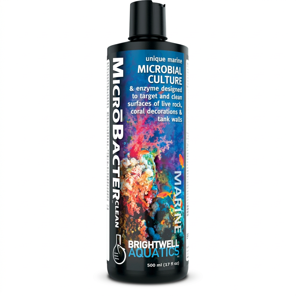 Brightwell Aquatics MicroBacterClean 500ml - Microbial Culture & Enzyme Blend